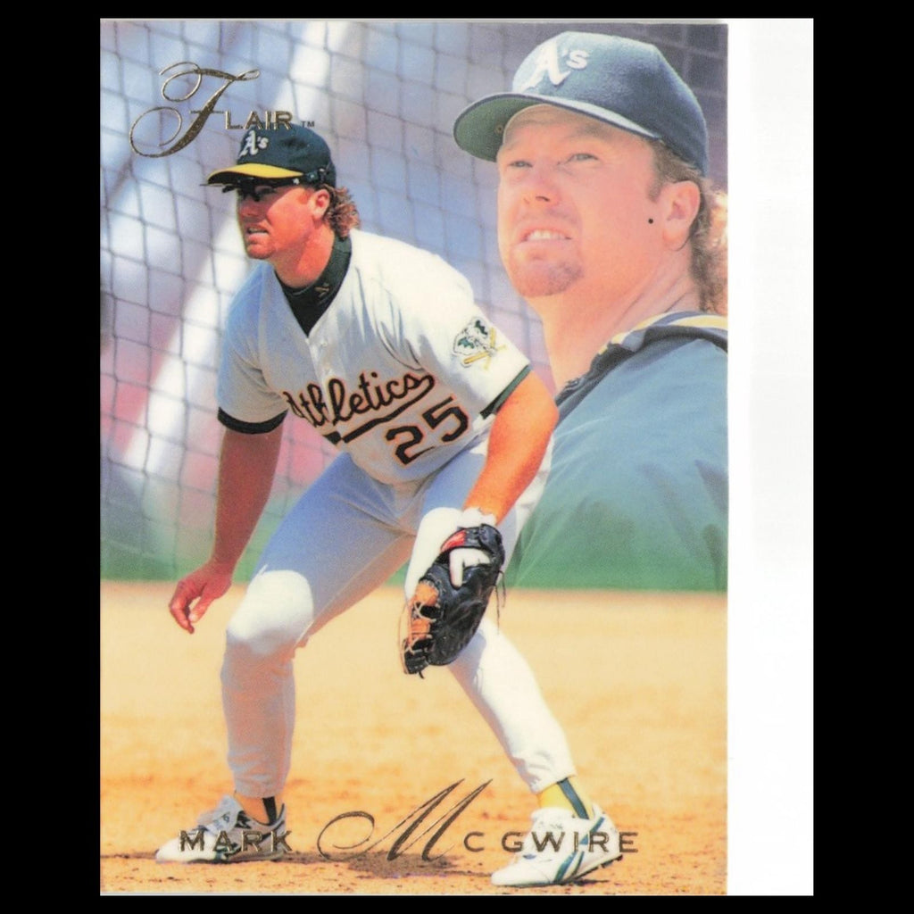 Mark McGwire #261 1993 Flair Oakland Athletics Baseball Card MLB NM
