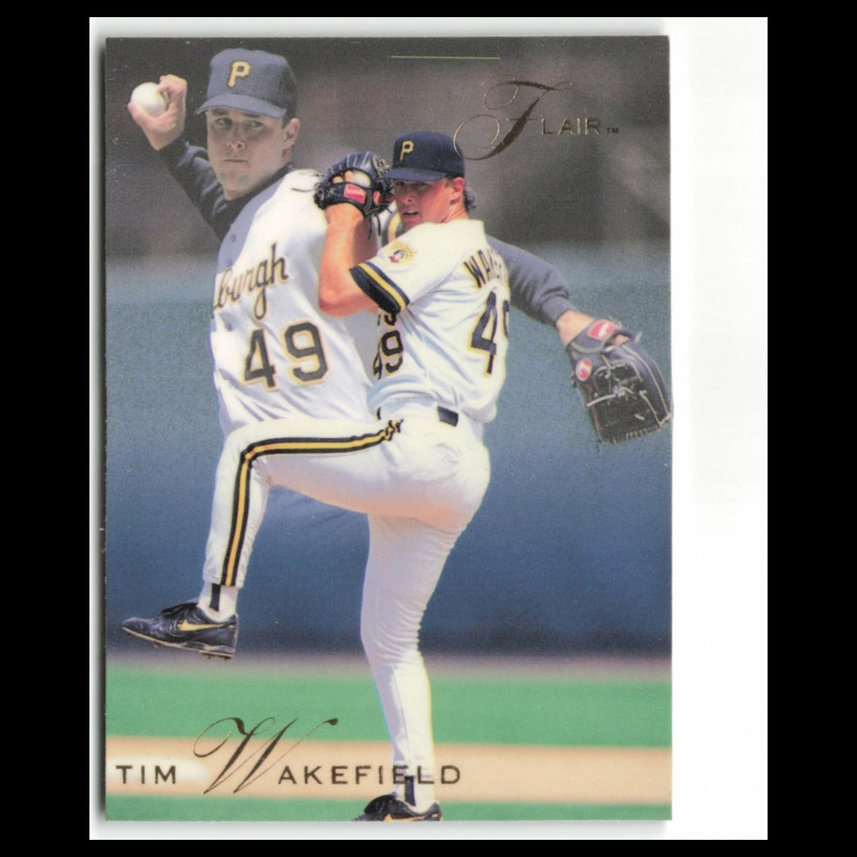Tim Wakefield #118 1993 Flair Pittsburgh Pirates Baseball Card MLB NM