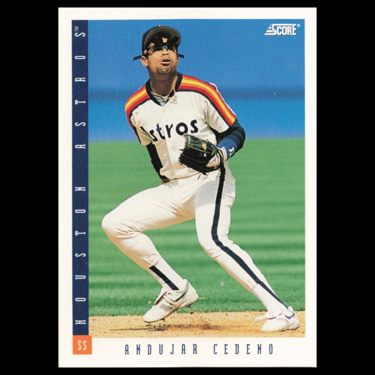 Andujar Cedeno #127 1993 Score Houston Astros Baseball Card MLB NM