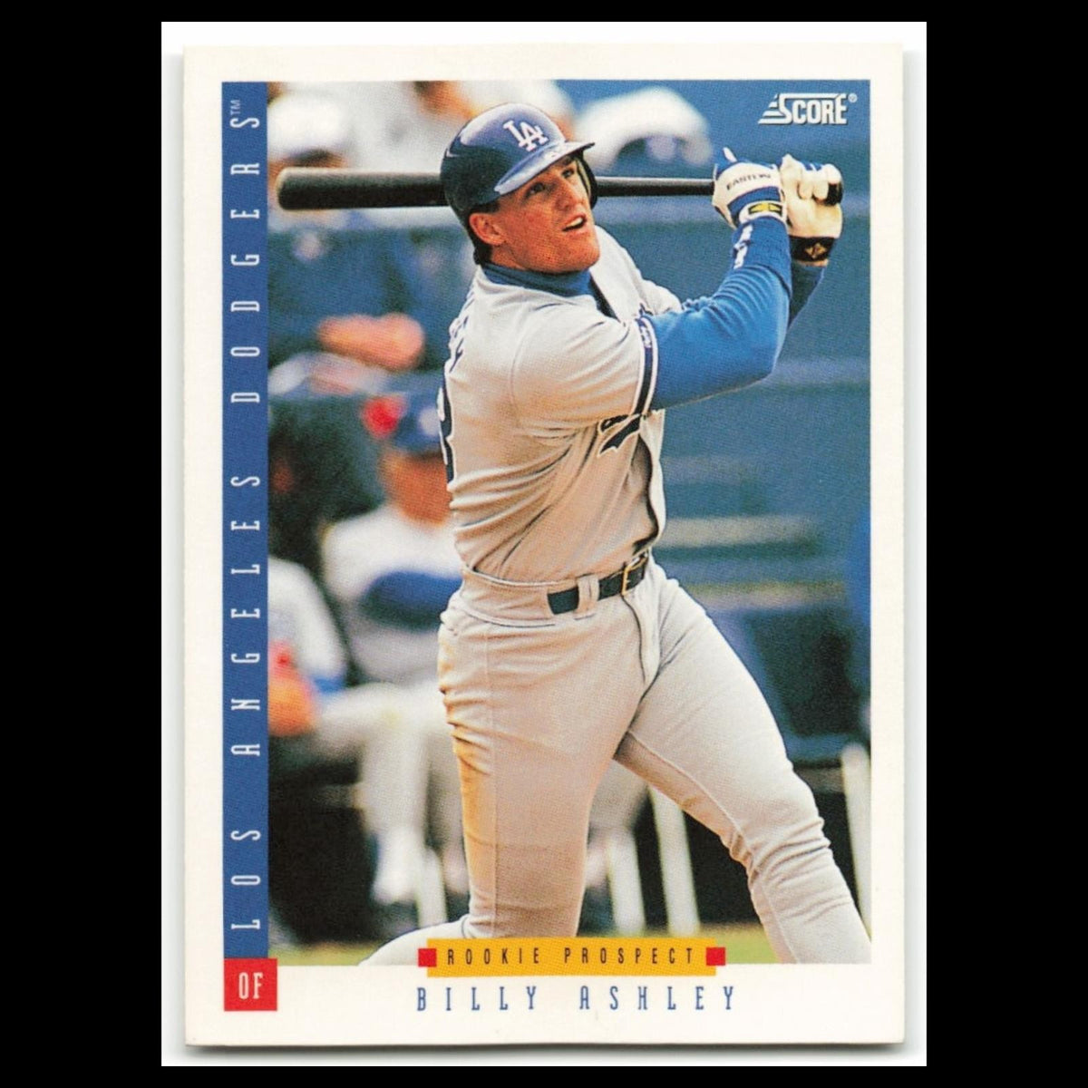 Billy Ashley Rookie #267 1993 Score Los Angeles Dodgers Baseball Card MLB NM