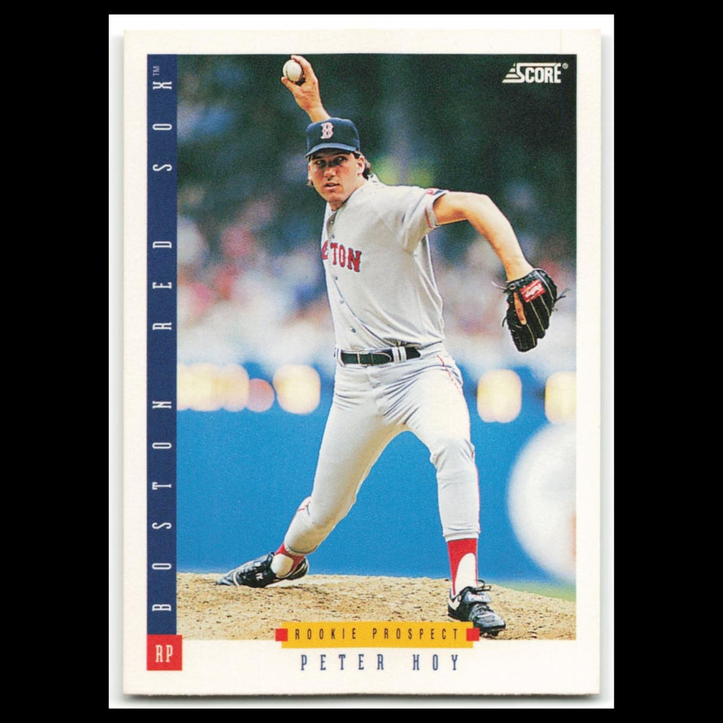 Peter Hoy Rookie #230 1993 Score Boston Red Sox Baseball Card MLB NM