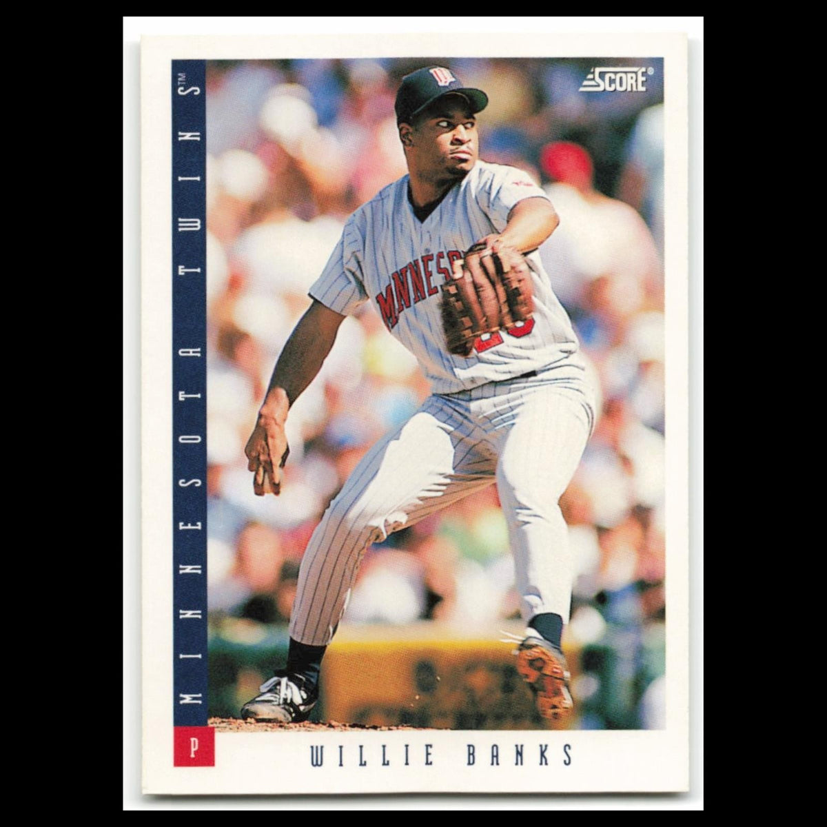 Willie Banks Rookie #235 1993 Score Minnesota Twins Baseball Card MLB NM