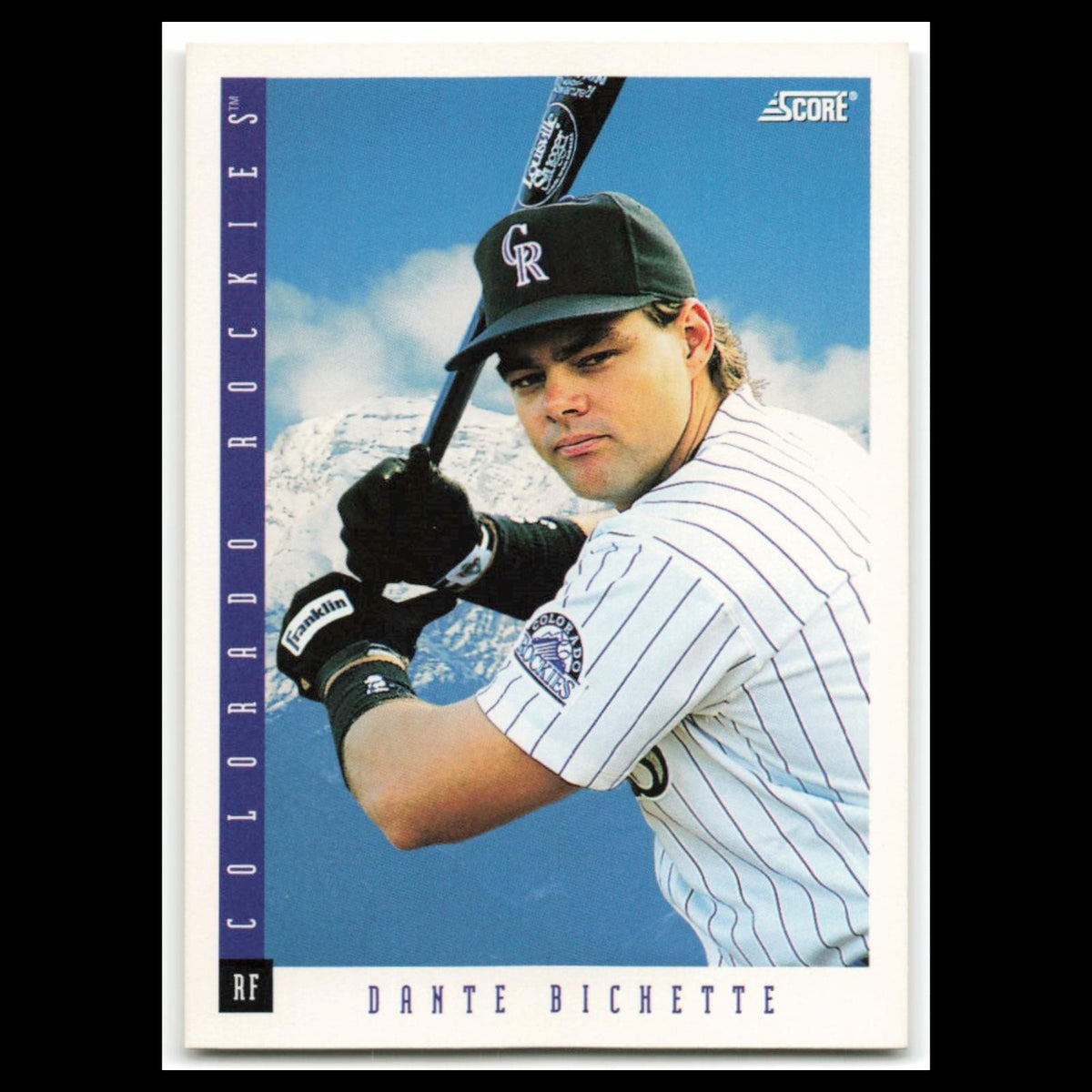 Dante Bichette #428 1993 Score Colorado Rockies Baseball Card MLB NM