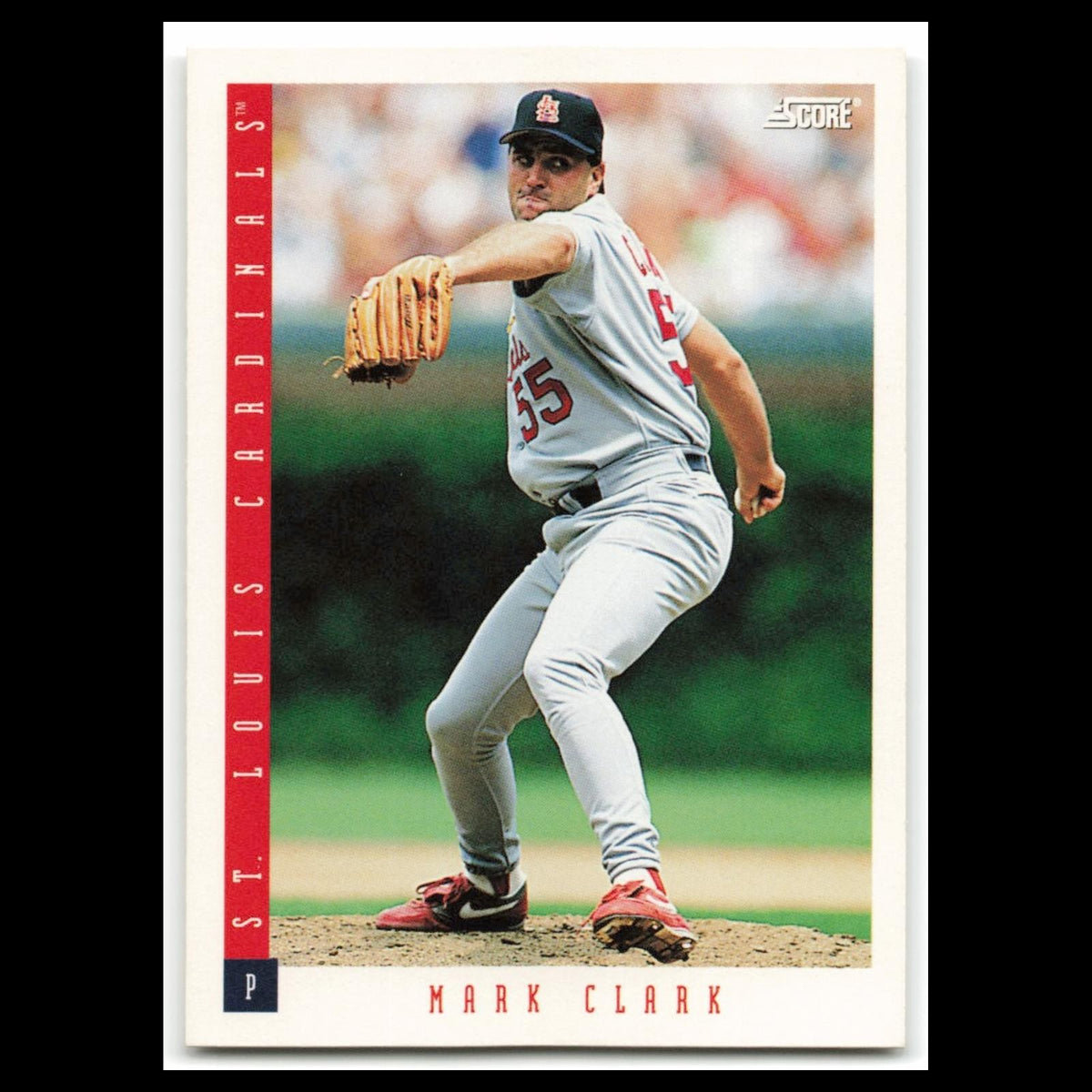 Mark Clark Rookie #320 1993 Score St. Louis Cardinals Baseball Card MLB NM