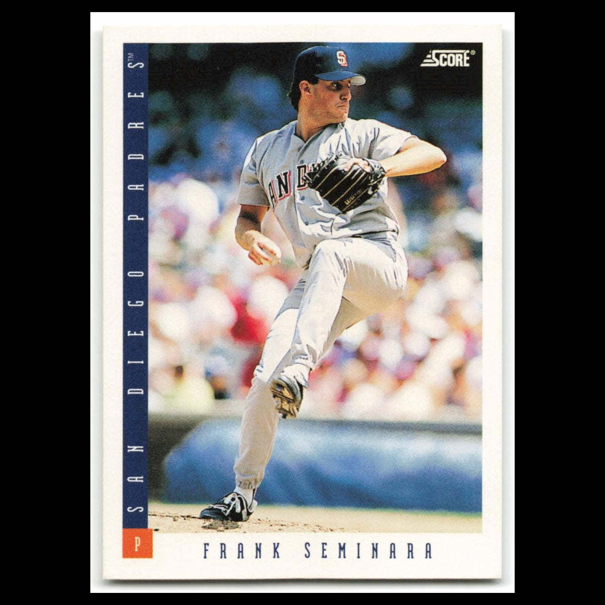 Frank Seminara Rookie #342 1993 Score San Diego Padres Baseball Card MLB NM