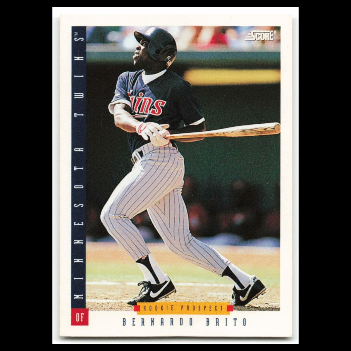 Bernardo Brito Rookie #306 1993 Score Minnesota Twins Baseball Card MLB NM
