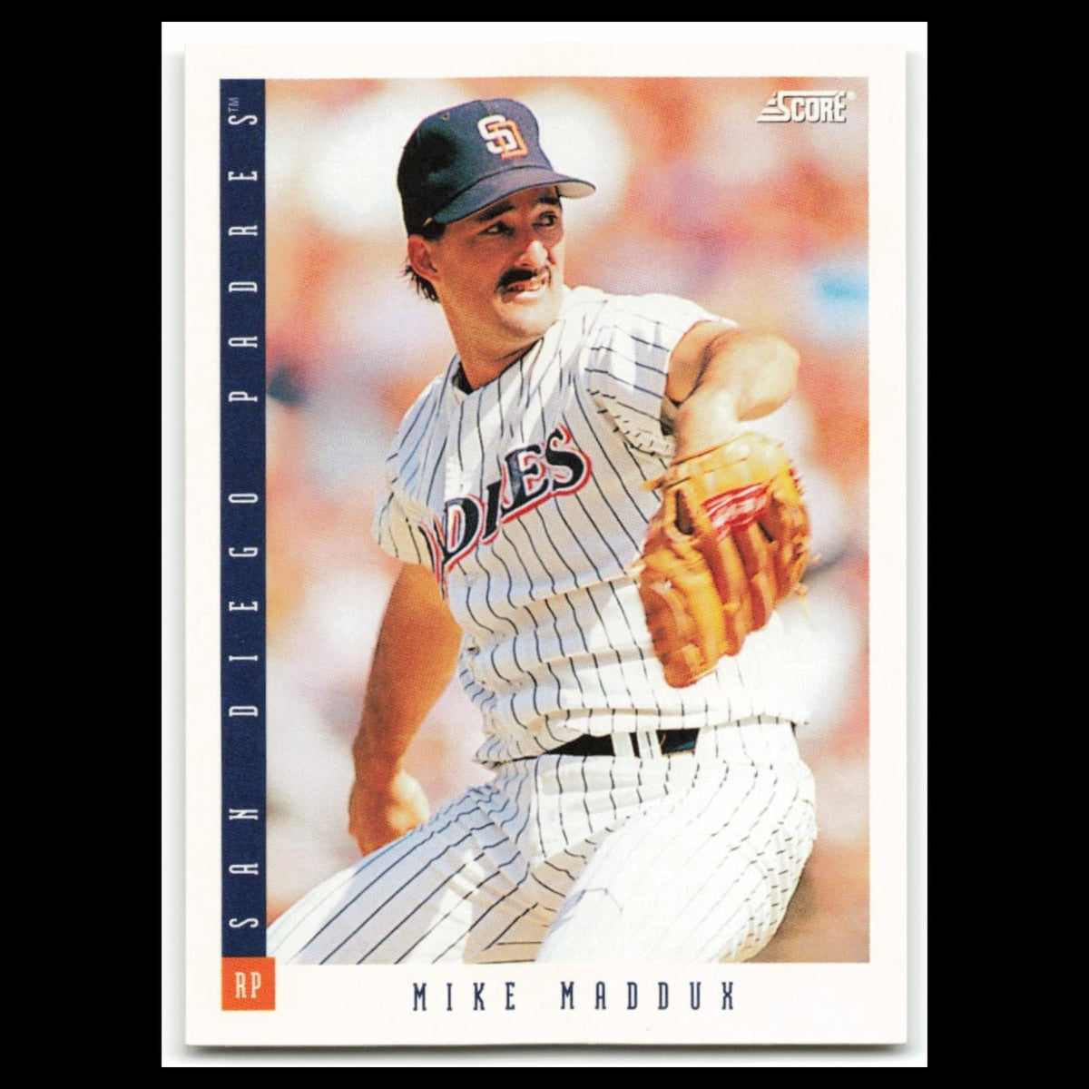 Mike Maddux #451 1993 Score San Diego Padres Baseball Card MLB NM