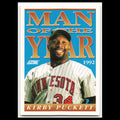 Kirby Puckett #550 1993 Score Minnesota Twins Baseball Card MLB NM
