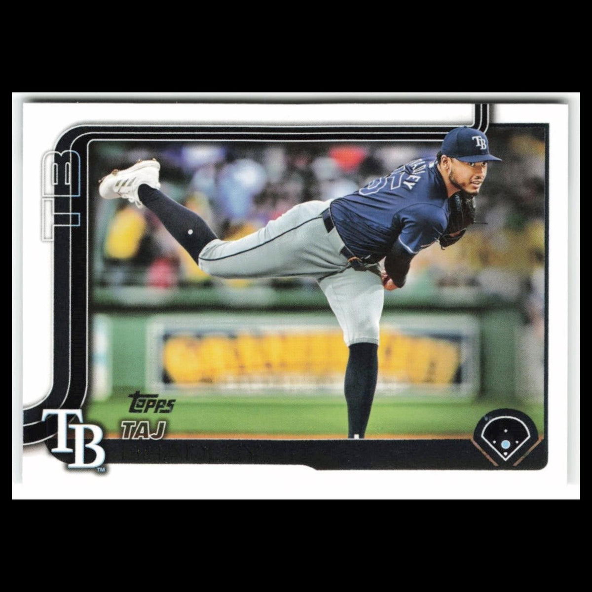 Taj Bradley #183 2025 Topps Tampa Bay Rays