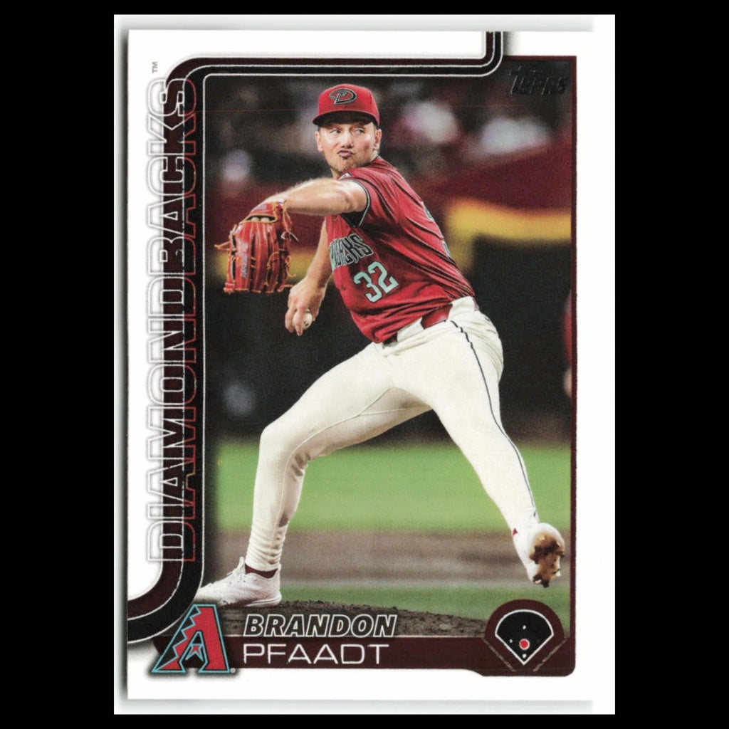 Brandon Pfaadt #182 2025 Topps Arizona Diamondbacks Baseball Card MLB NM