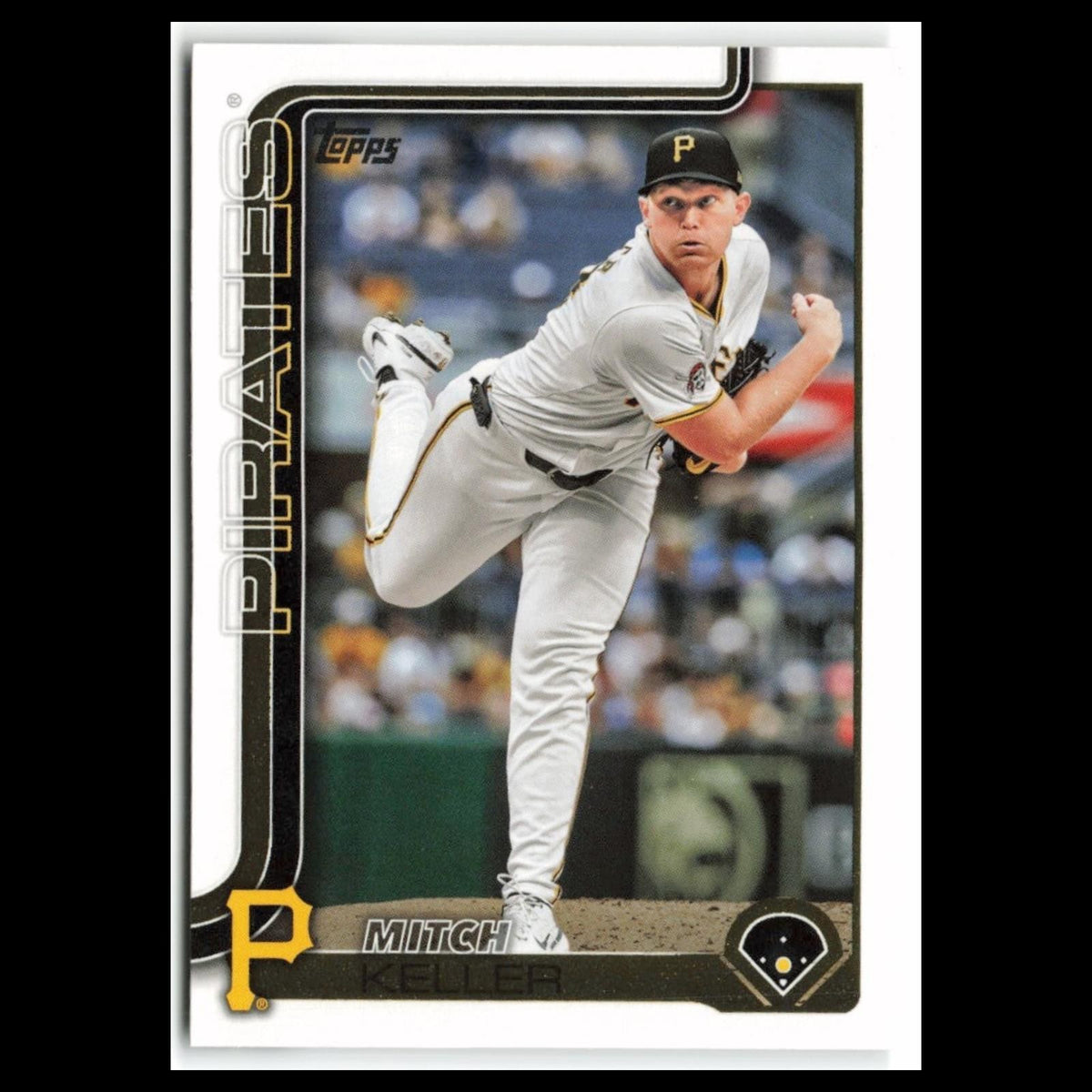 Mitch Keller #108 2025 Topps Pittsburgh Pirates Baseball Card MLB NM