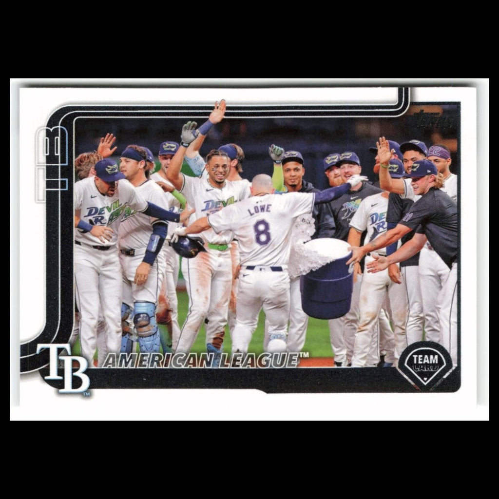 Tampa Bay Rays #294 2025 Topps Tampa Bay Rays Baseball Card MLB NM