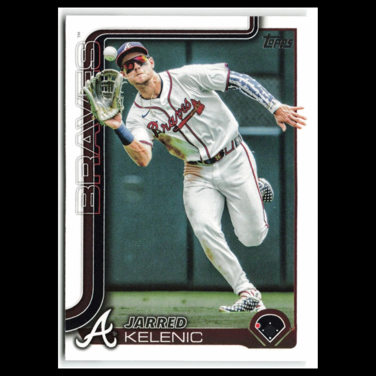 Jarred Kelenic #276 2025 Topps Atlanta Braves Baseball Card MLB NM