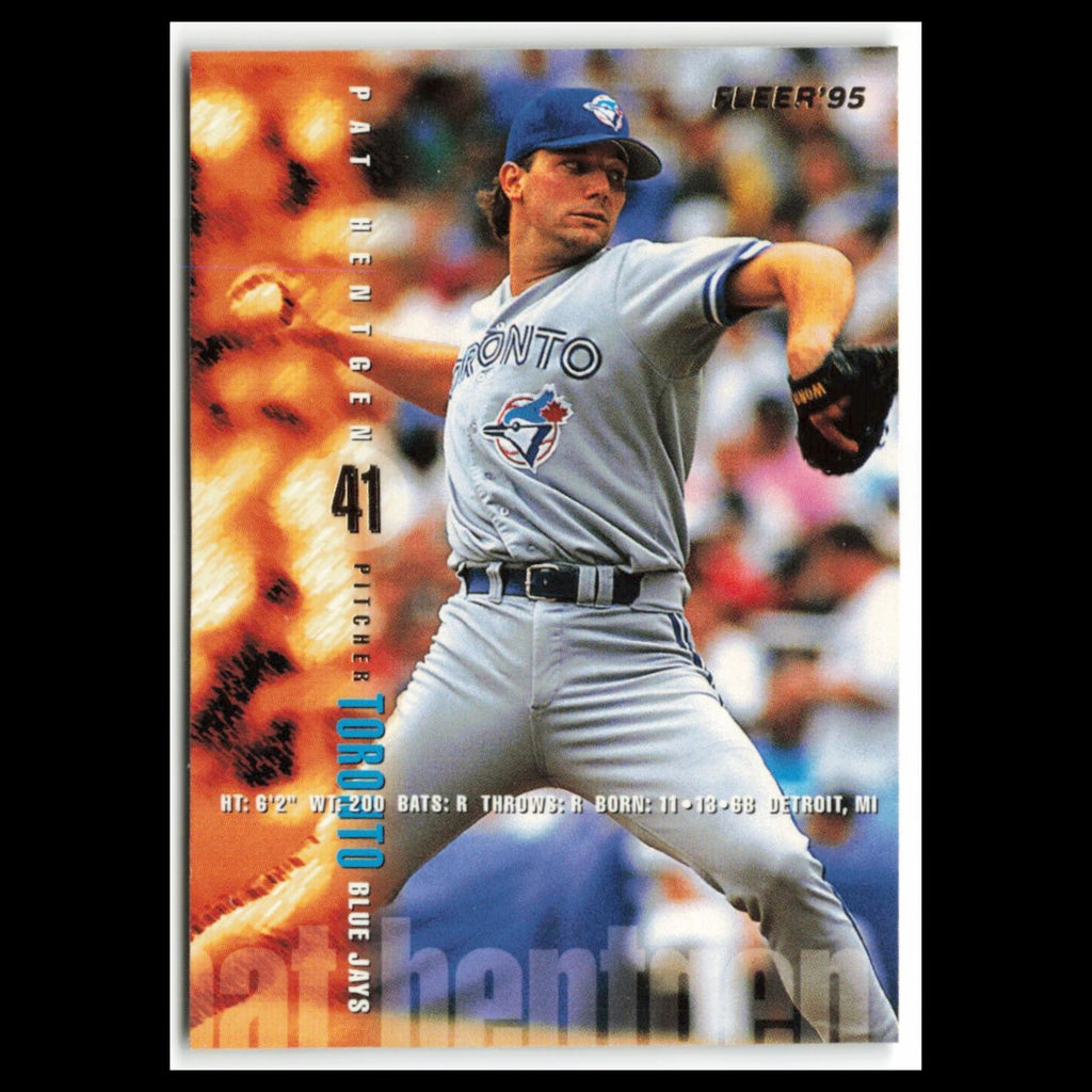 Pat Hentgen #97 1995 Fleer Toronto Blue Jays Baseball Card MLB NM