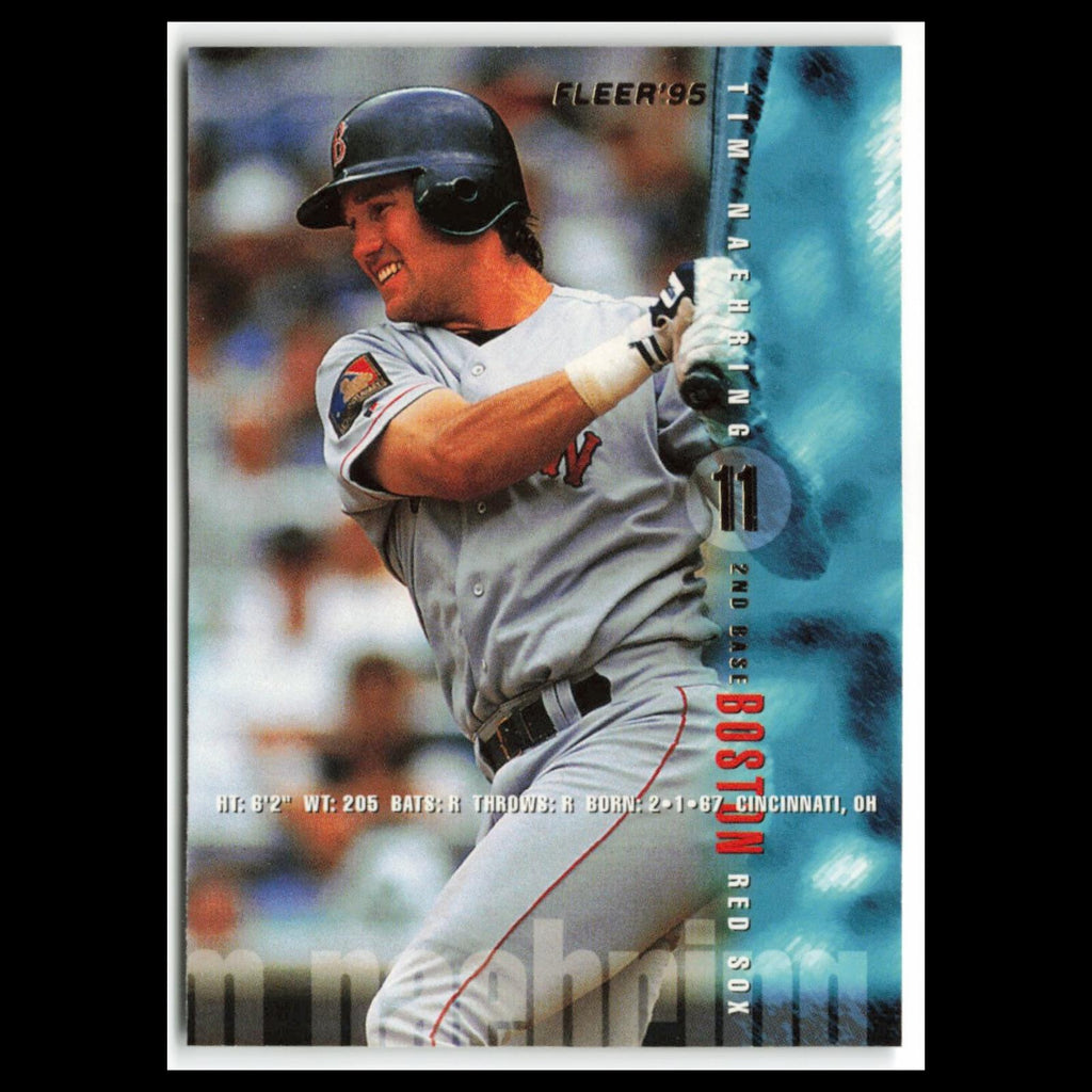 Tim Naehring #35 1995 Fleer Boston Red Sox Baseball Card MLB NM