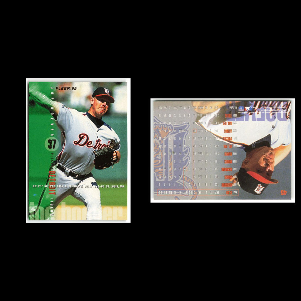 Joe Boever #45 1995 Fleer Detroit Tigers Baseball Card MLB NM