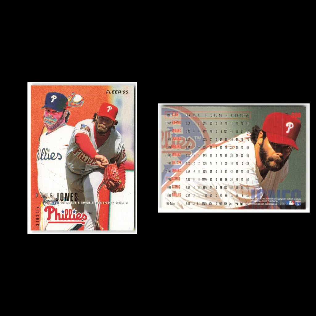 Doug Jones #396 1995 Fleer Philadelphia Phillies Baseball Card MLB NM