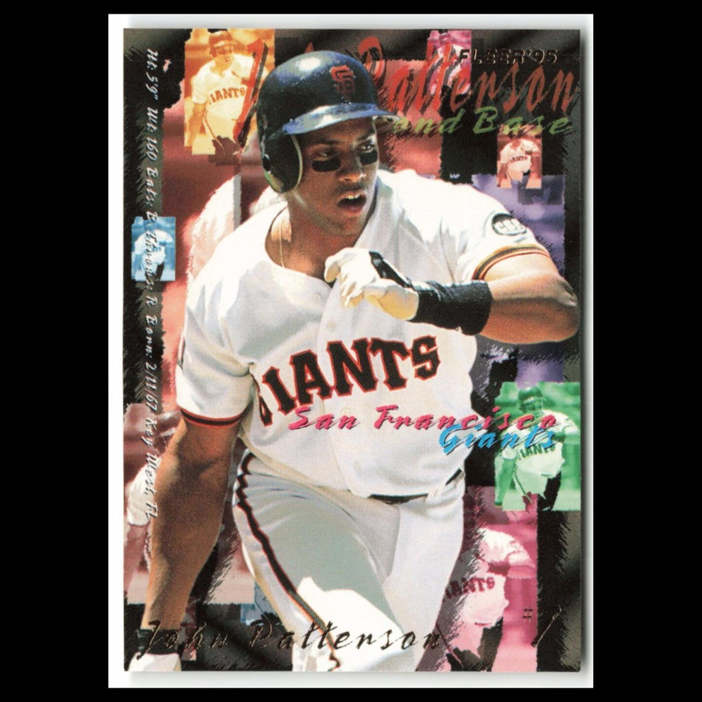 John Patterson #585 1995 Fleer San Francisco Giants Baseball Card MLB NM
