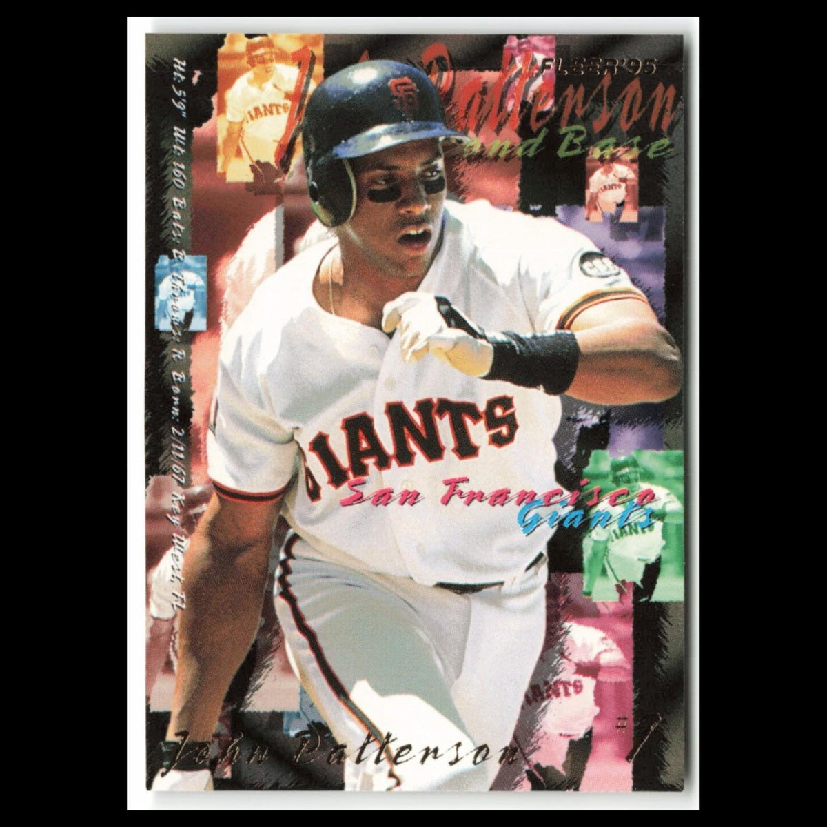 John Patterson #585 1995 Fleer San Francisco Giants Baseball Card MLB NM