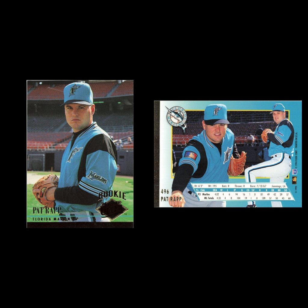Pat Rapp #496 1994 Fleer Ultra Florida Marlins Baseball Card MLB NM