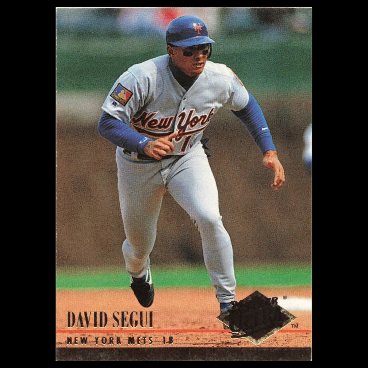 David Segui #534 1994 Fleer Ultra New York Mets Baseball Card MLB NM