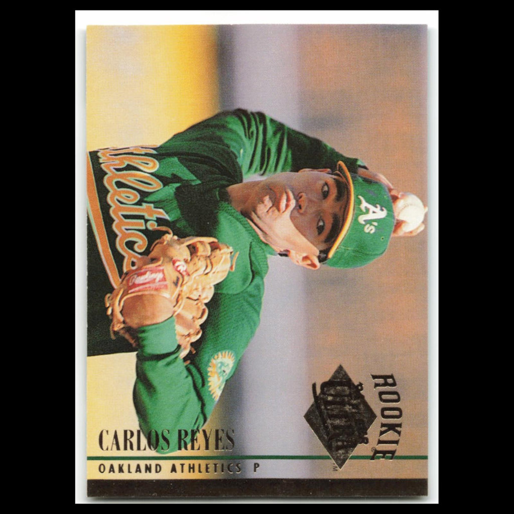 Carlos Reyes Rookie #410 1994 Fleer Ultra Oakland Athletics Baseball Card MLB NM