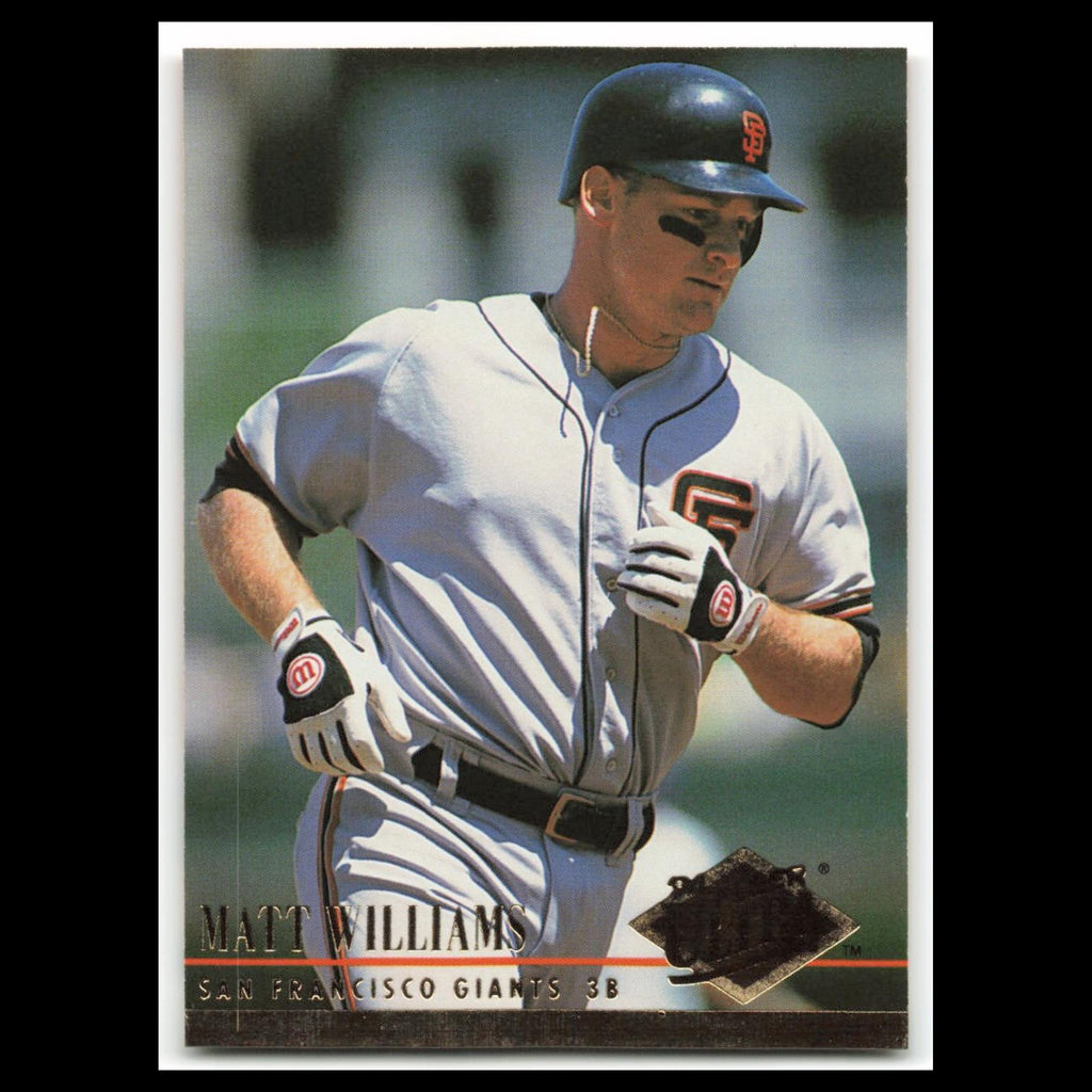 Matt Williams #296 1994 Fleer Ultra San Francisco Giants Baseball Card MLB NM