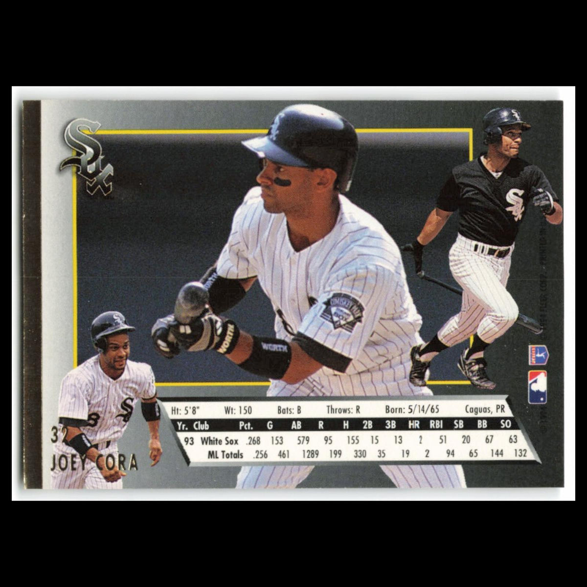 Joey Cora #32 1994 Fleer Ultra Chicago White Sox Baseball Card MLB NM