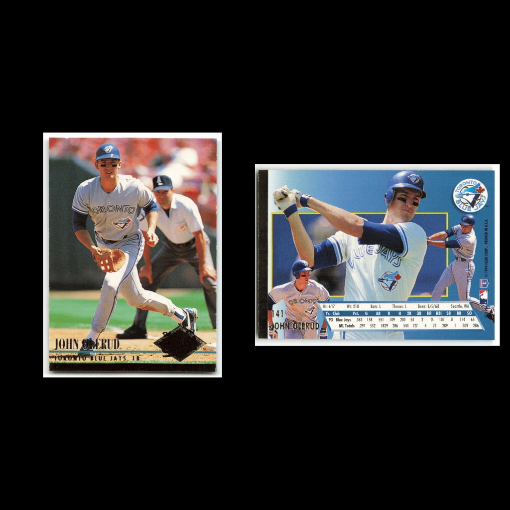 John Olerud #141 1994 Fleer Ultra Toronto Blue Jays Baseball Card MLB NM