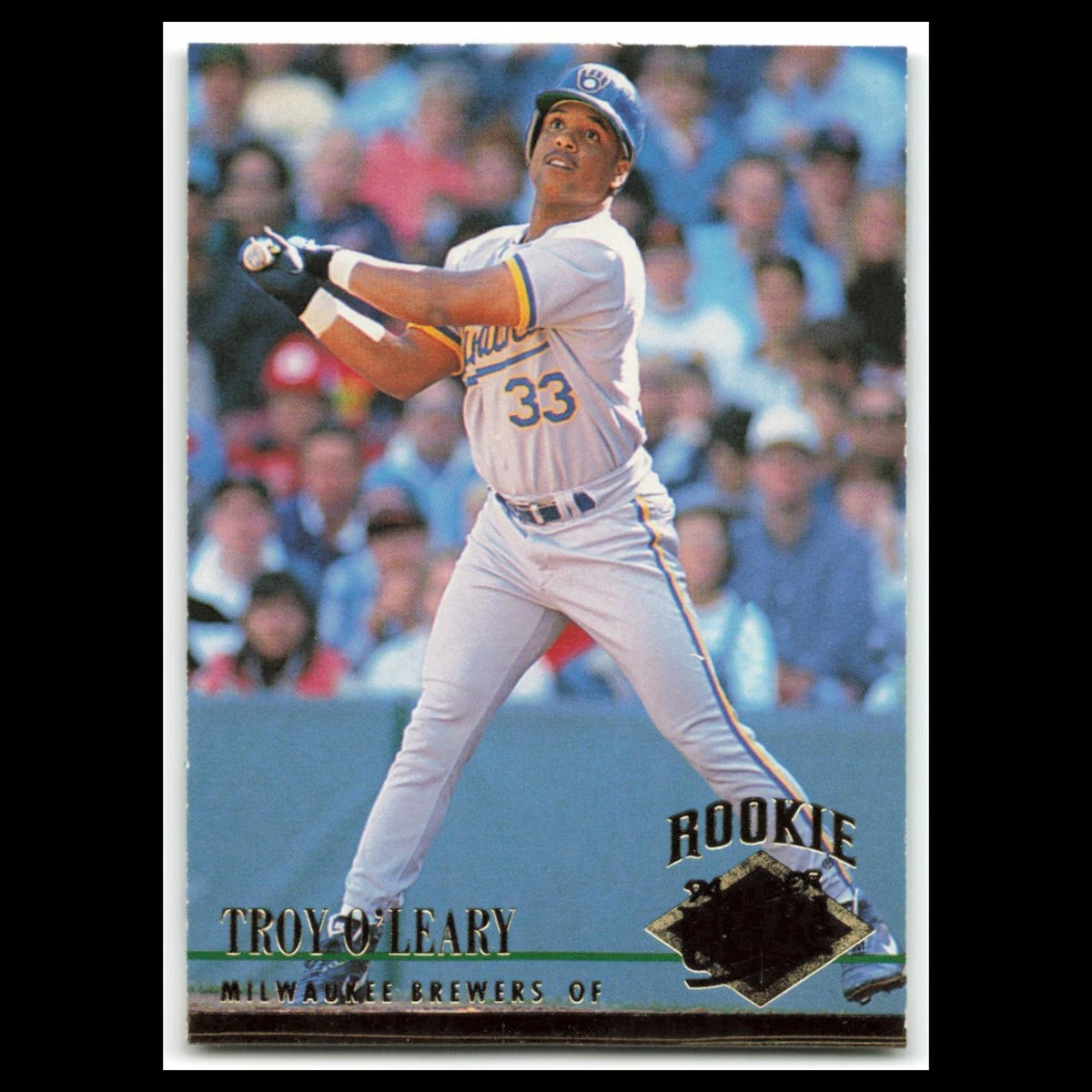 Troy OLeary Rookie #81 1994 Fleer Ultra Milwaukee Brewers Baseball Card MLB NM