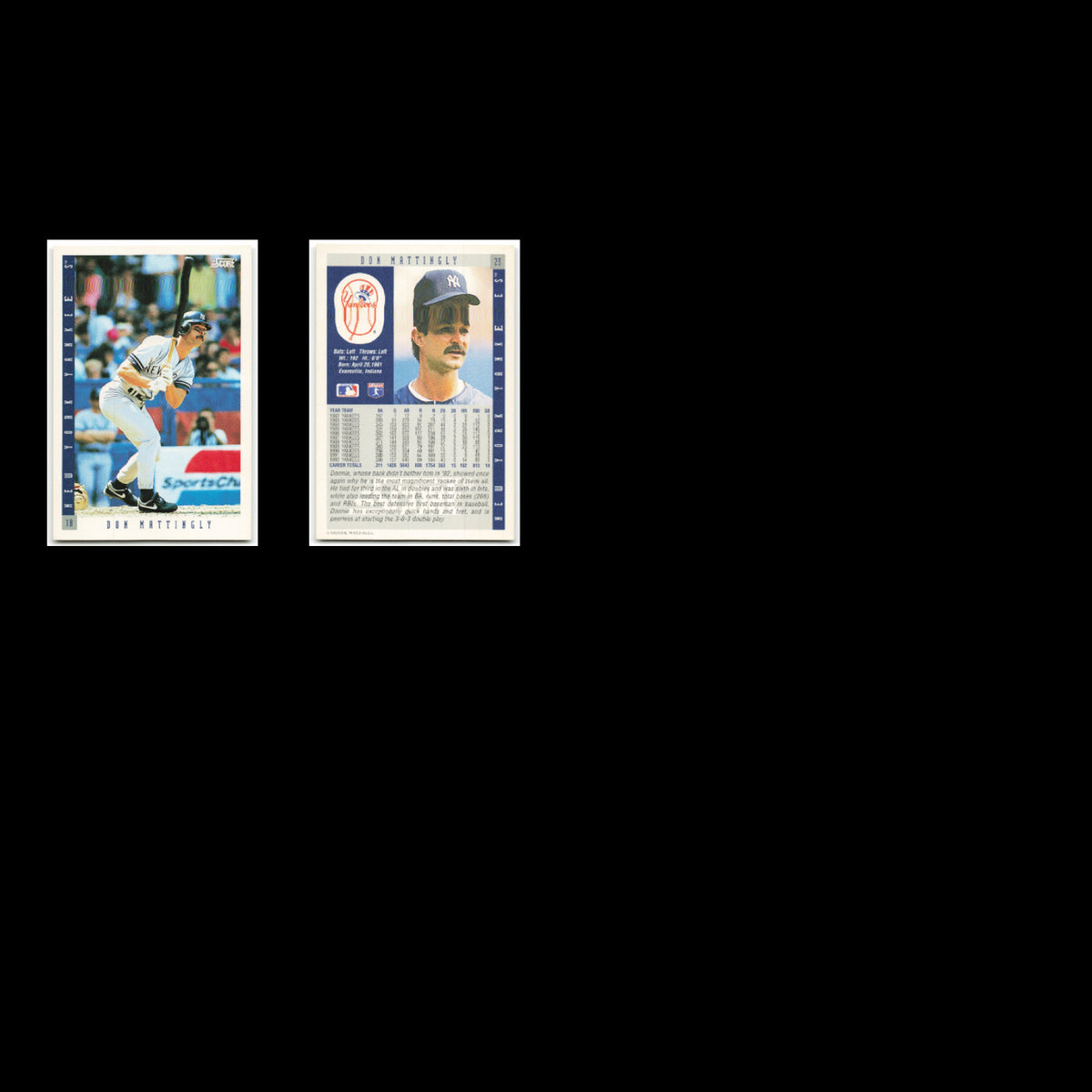 New York Yankees Lot 41 Baseball Cards Circa Wade Boggs NM Baseball MLB