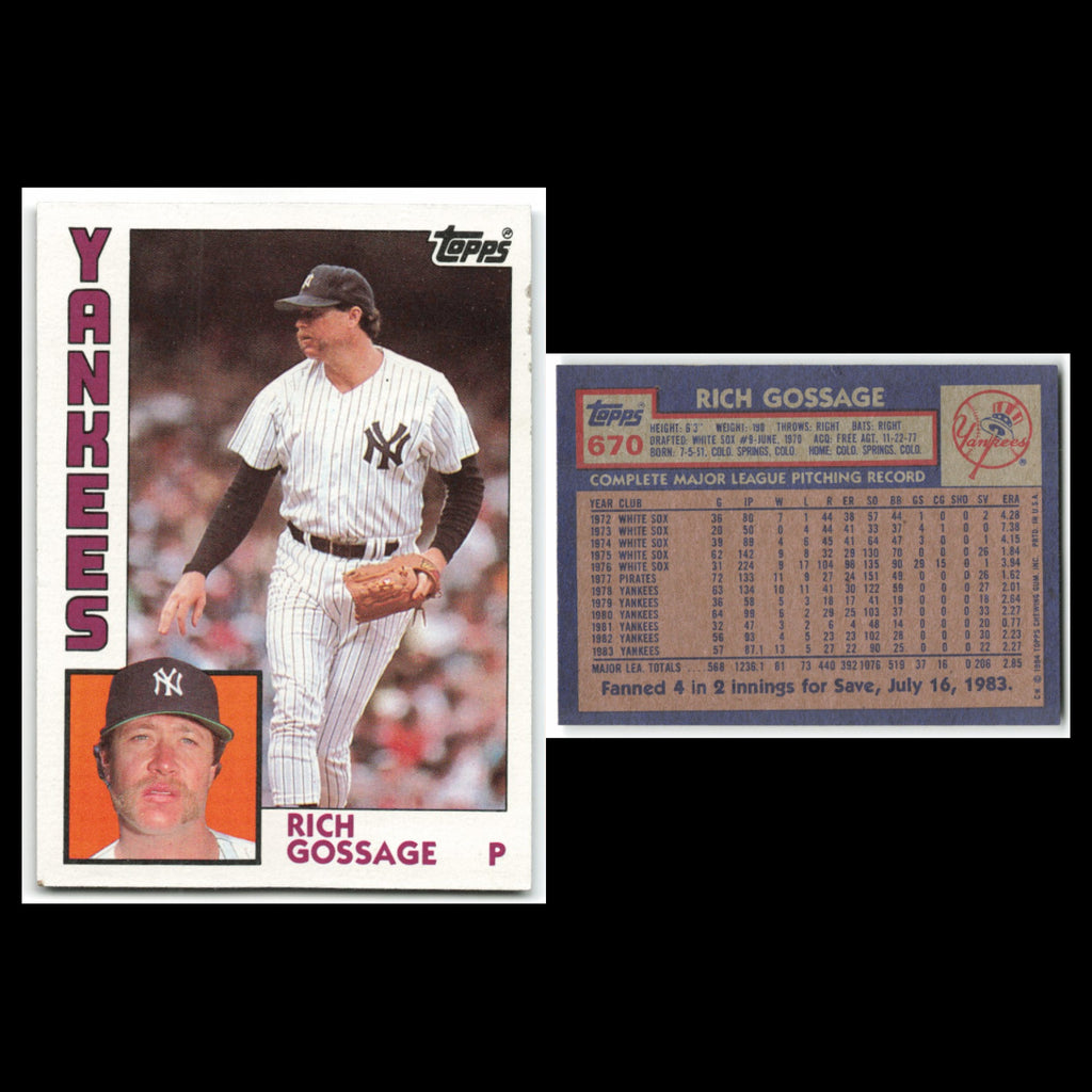1984 Topps Lot 6 Baseball Cards Ripken Carlton HOF Stars