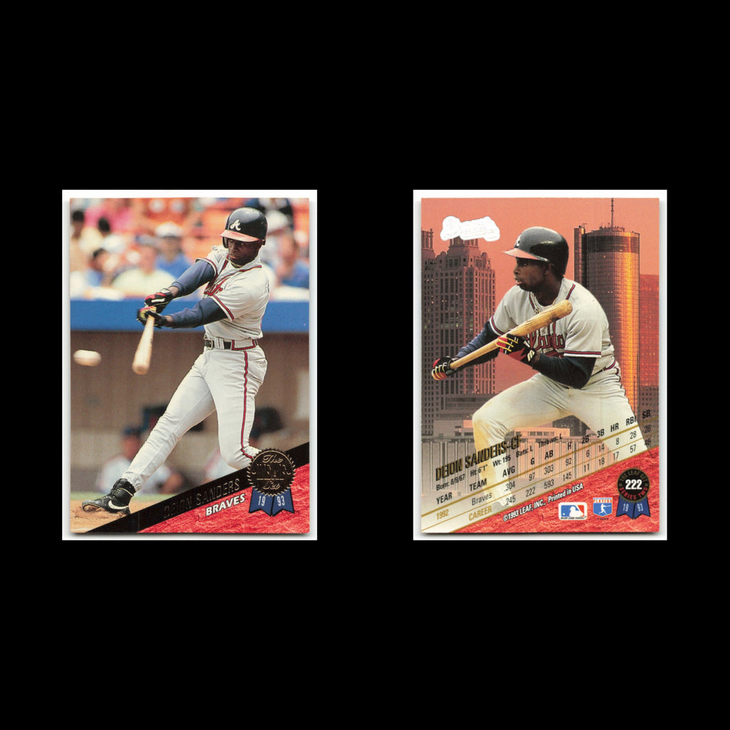 1994 Leaf Lot 4 Baseball Cards John Smoltz Atlanta Braves NM MLB Set Collection