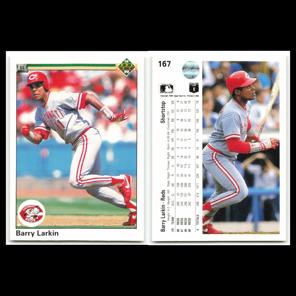 Cincinnati Reds Lot 6 Baseball Cards Topps Power Boosters Barry Larkin NM MLB