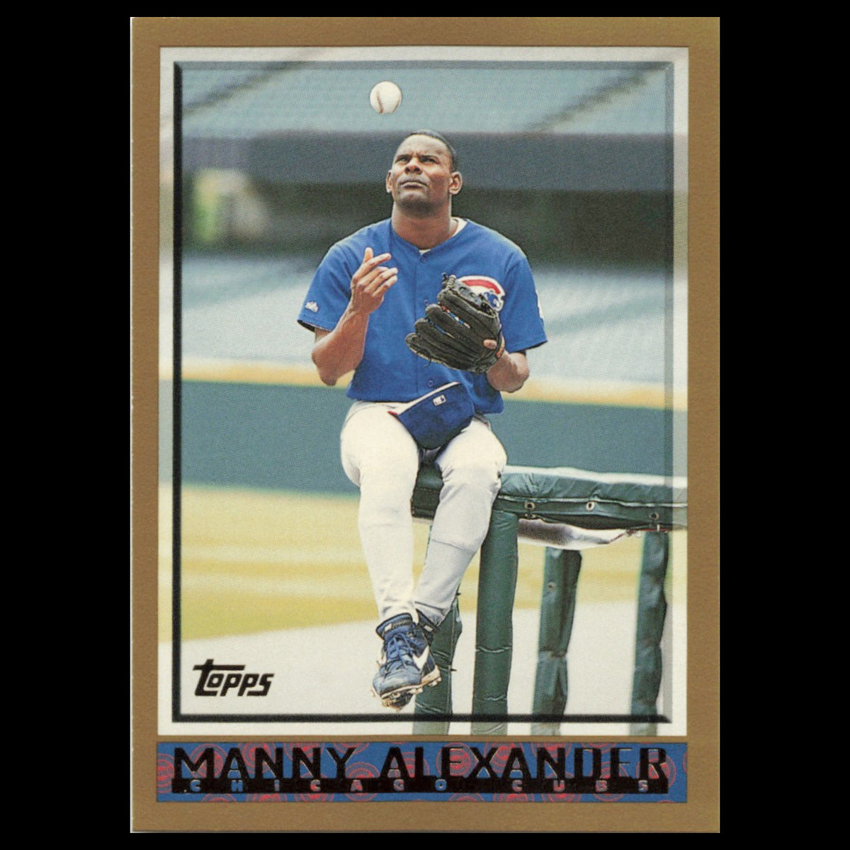 Manny Alexander #424 1998 Topps Chicago Cubs Baseball Card MLB NM