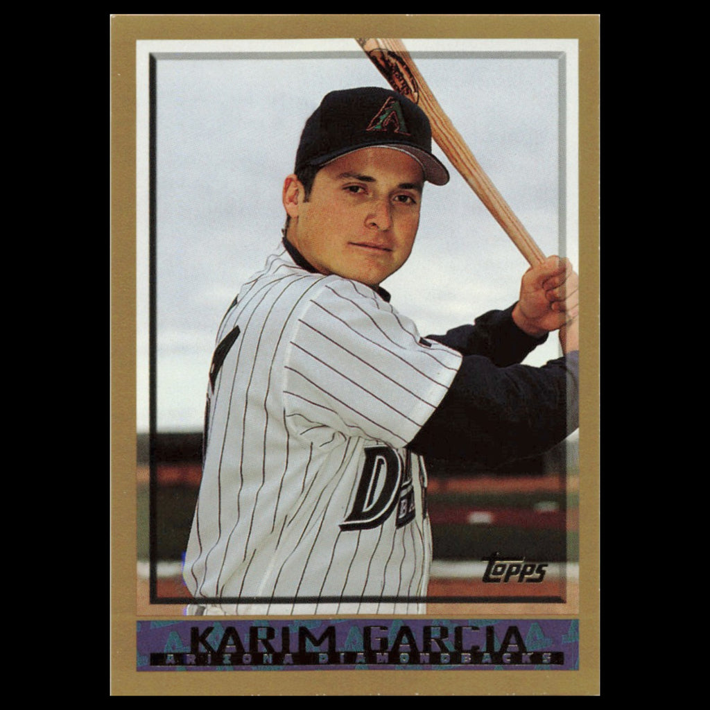 Karim Garcia Rookie #463 1998 Topps Arizona Diamondbacks Baseball Card MLB NM