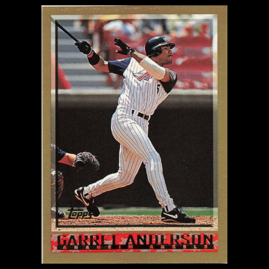 Garret Anderson #31 1998 Topps California Angels Baseball Card MLB NM