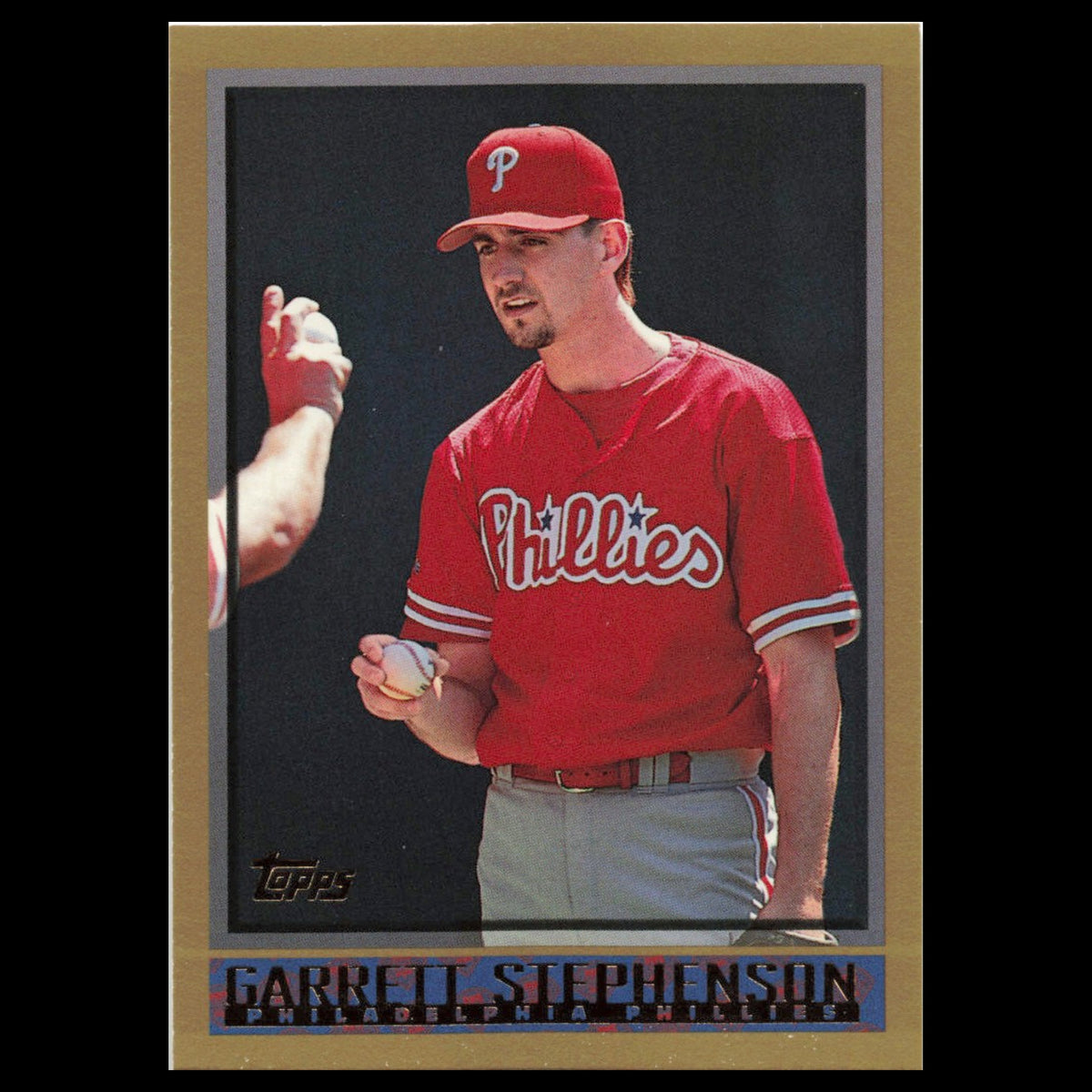 Garrett Stephenson #192 1998 Topps Philadelphia Phillies Baseball Card MLB NM