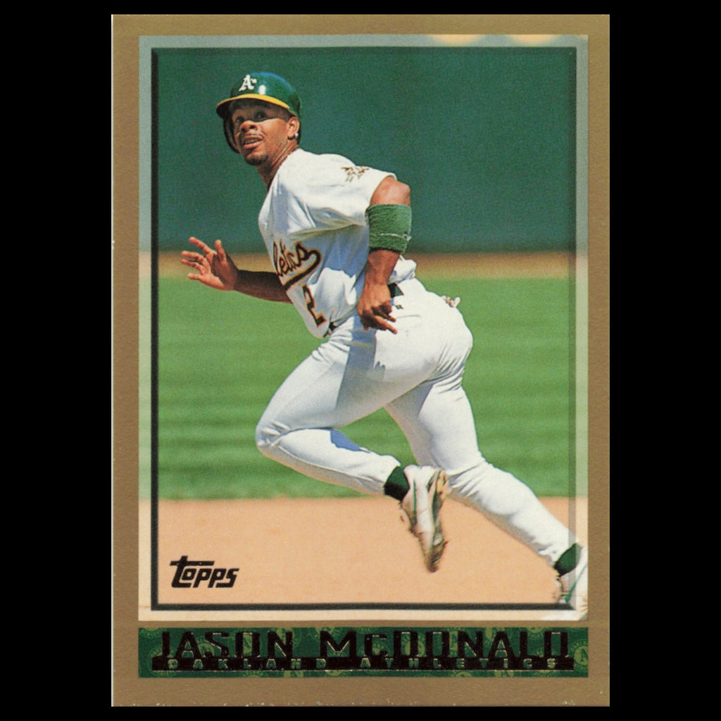 Jason McDonald #236 1998 Topps Oakland Athletics Baseball Card MLB NM