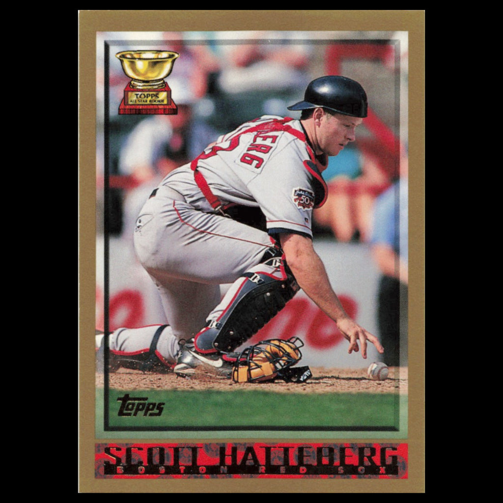 Scott Hatteberg Rookie #228 1998 Topps Boston Red Sox Baseball Card MLB NM