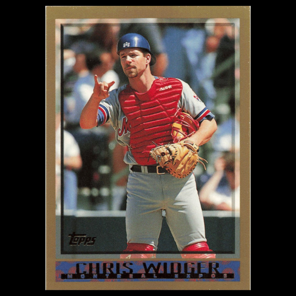 Chris Widger #237 1998 Topps Montreal Expos Baseball Card MLB NM