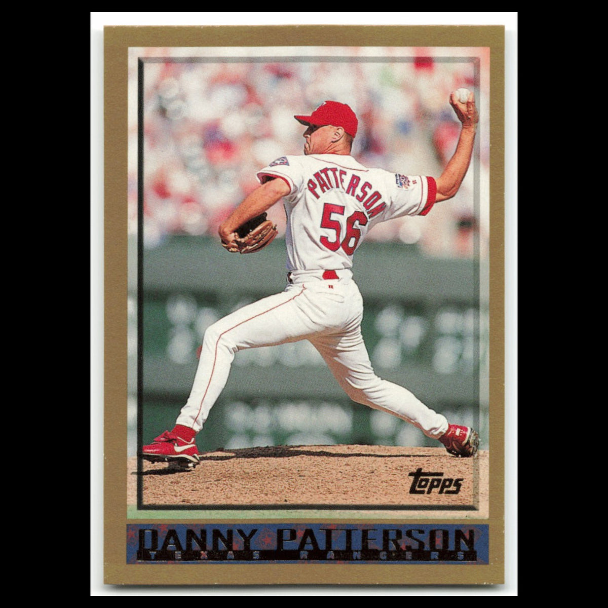 Danny Patterson #48 1998 Topps Texas Rangers Baseball Card MLB NM