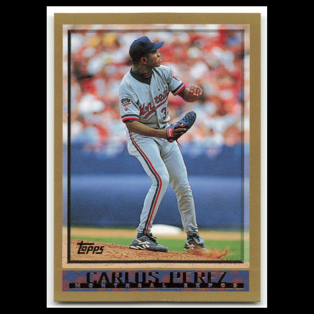 Carlos Perez #358 1998 Topps Montreal Expos Baseball Card MLB NM