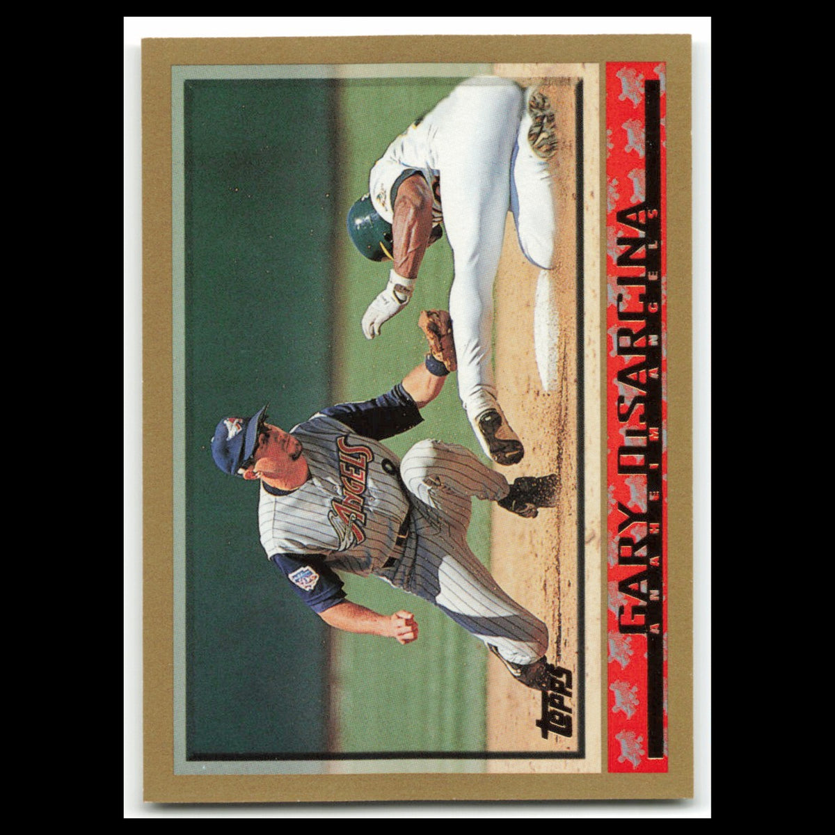 Gary DiSarcina #44 1998 Topps California Angels Baseball Card MLB NM