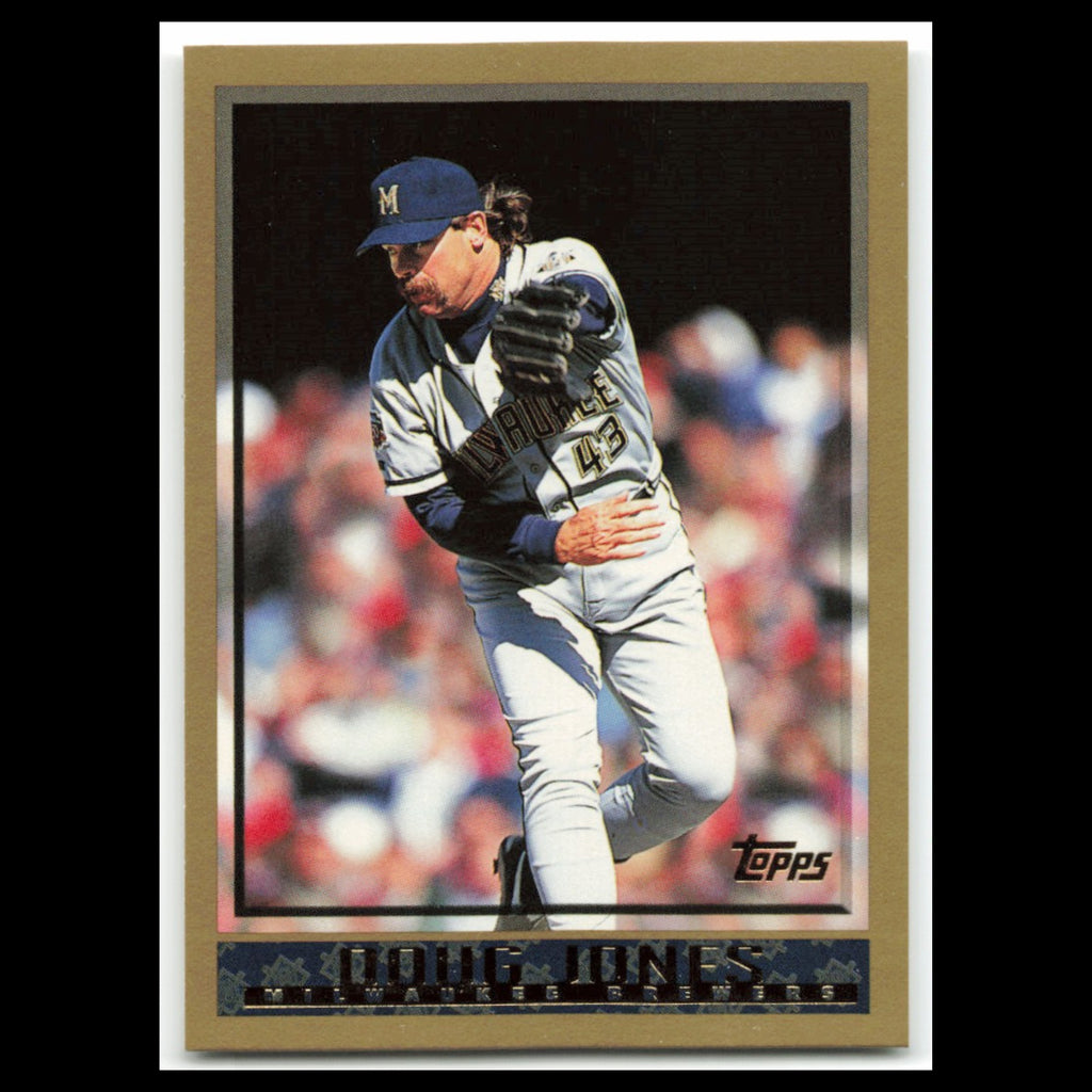 Doug Jones #138 1998 Topps Milwaukee Brewers Baseball Card MLB NM