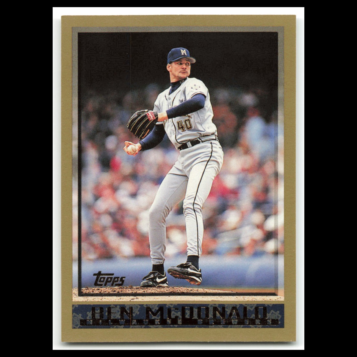 Ben McDonald #55 1998 Topps Milwaukee Brewers Baseball Card MLB NM