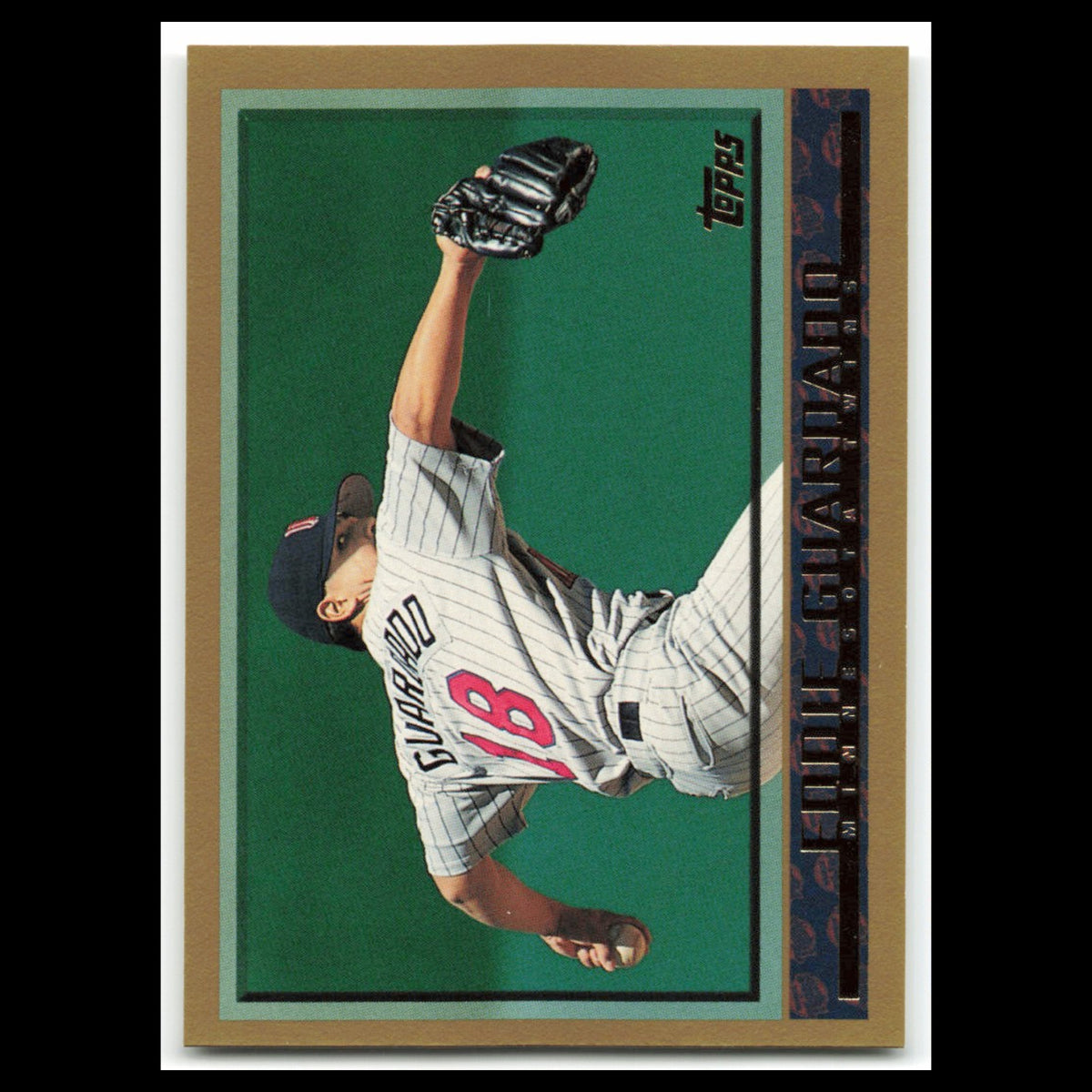 Eddie Guardado #28 1998 Topps Minnesota Twins Baseball Card MLB NM