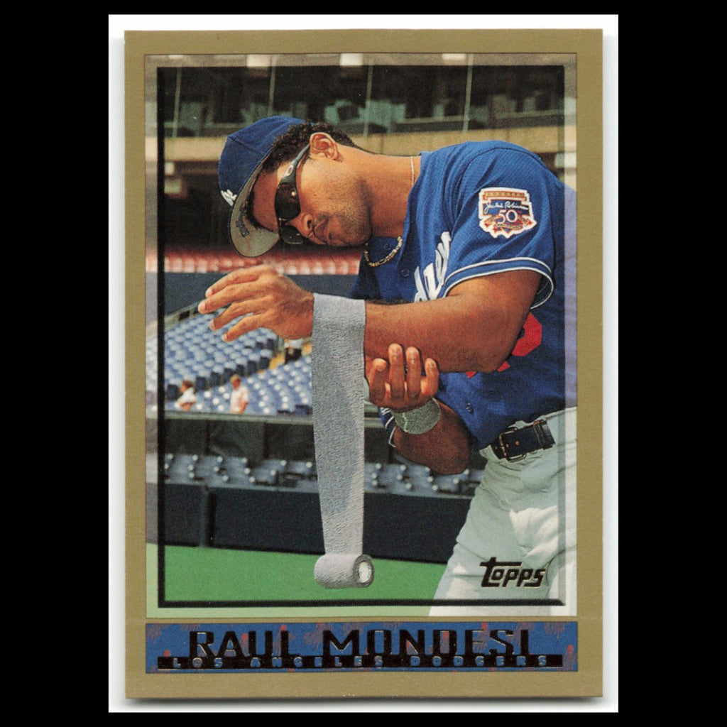 Raul Mondesi #333 1998 Topps Los Angeles Dodgers Baseball Card MLB NM