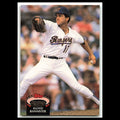 Floyd Bannister #743 1992 Topps Stadium Club Texas Rangers Baseball Card MLB NM