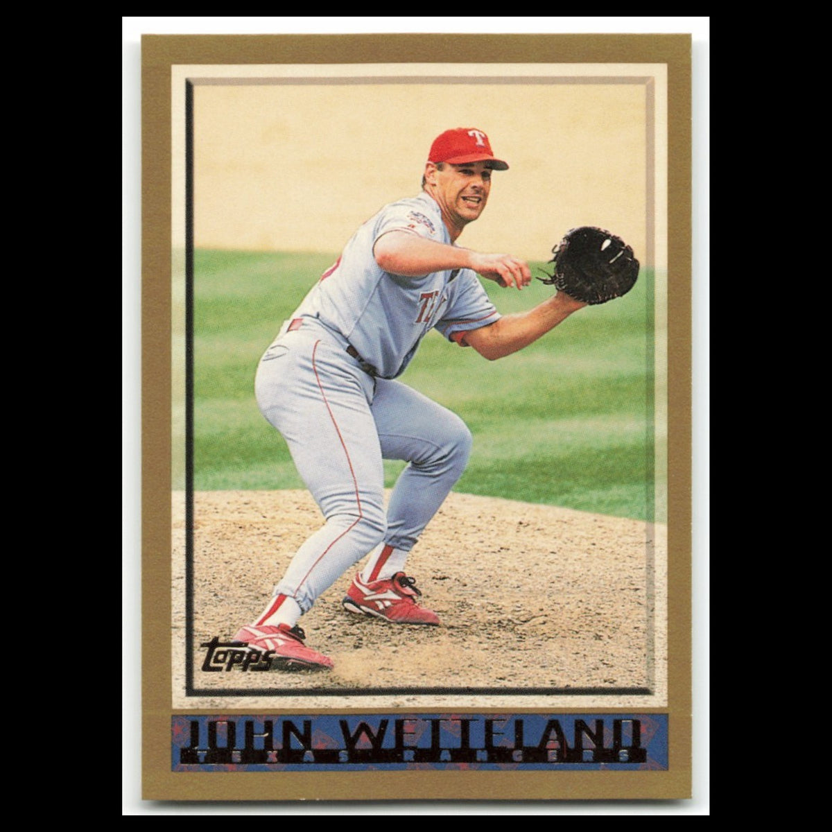 John Wetteland #329 1998 Topps Texas Rangers Baseball Card MLB NM